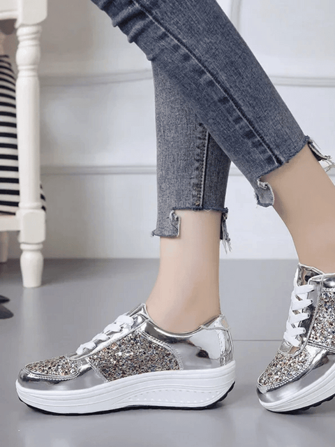 Glitter Tennis Shoes