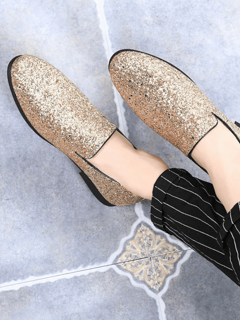 Men's shoes Glitter Loafers