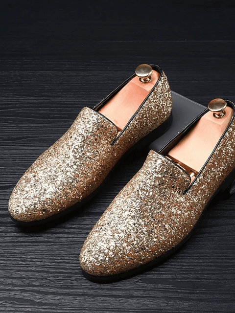 Men's shoes Glitter Loafers