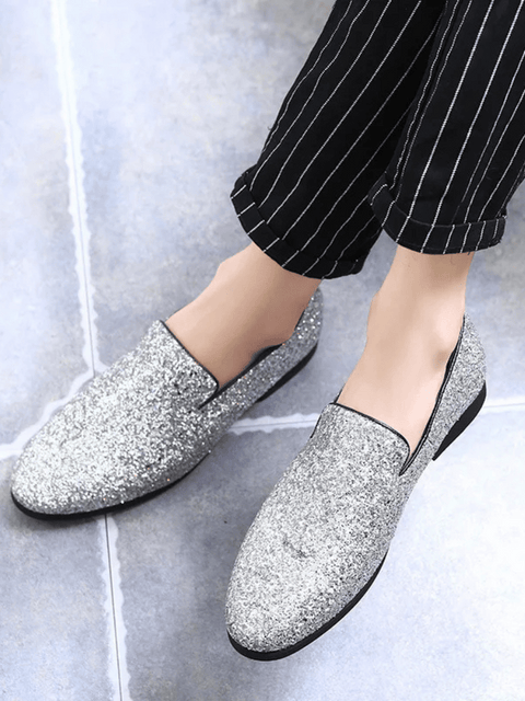 Men's shoes Glitter Loafers