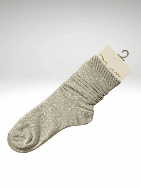 Glitter Silk Socks