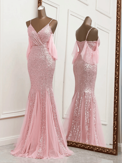 Pink Glitter Dress