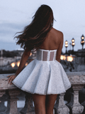 White Sequin  Dress