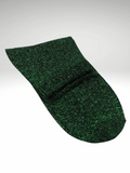 Dark_Green Glitter Socks Thin Women