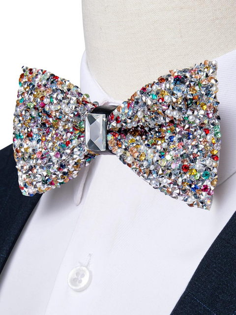 Sequin Bow Tie Multicolor