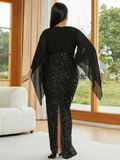 Plus Size  Sequin Dress