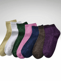 Glitter Socks Thin Women