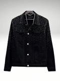 Black Rhinestone Jacket