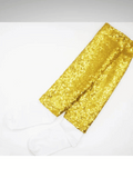 Gold Michael Jackson Glitter Socks