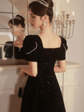 Black Sequin  Dress