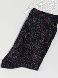 Sequin Socks Black