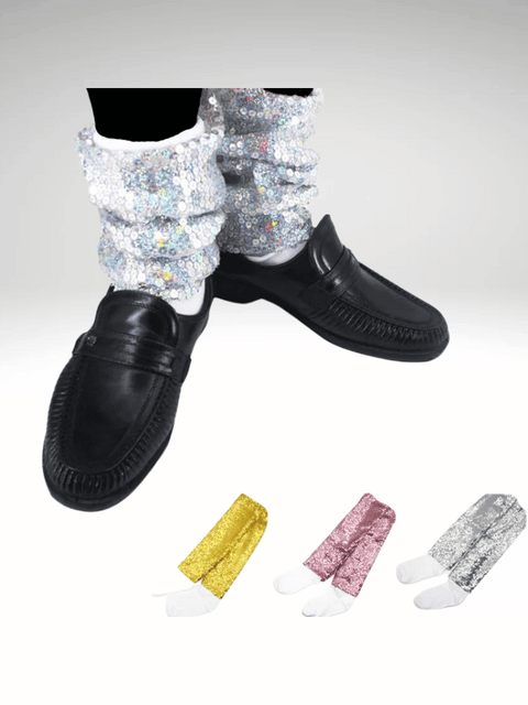 Michael Jackson Glitter Socks