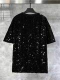 Black Man Sequin Shirt