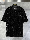 Black Man Sequin Shirt