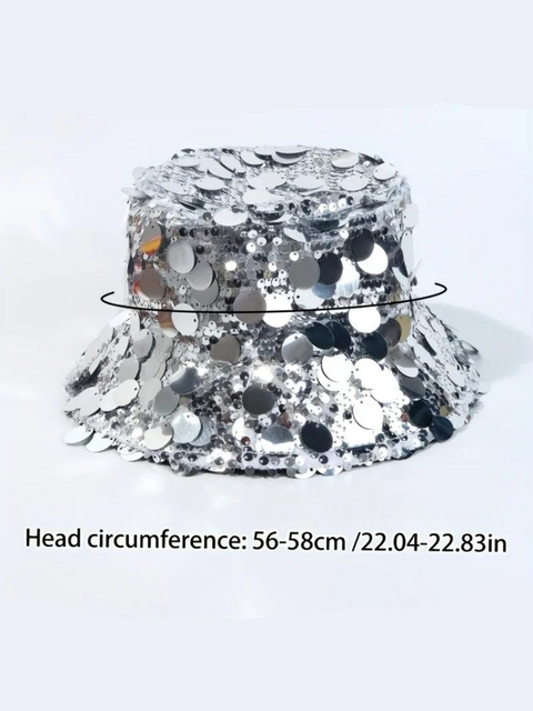 Sequin Bucket Hat