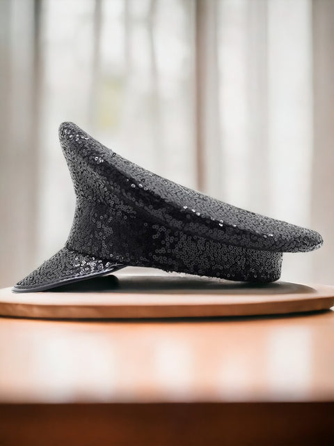 Sequin Captain Hat