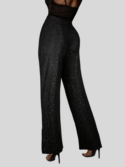 Gold Sequin Pants