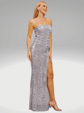 silver Sequin dress