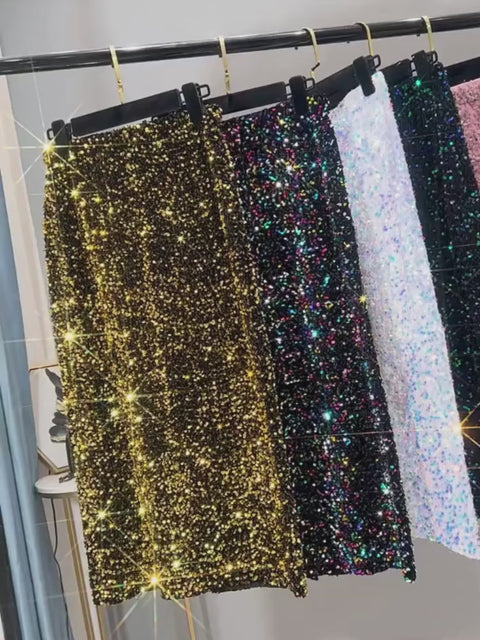 Moovie Sequin Skirt