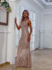 Moovie Rose Gold Sequin Bridesmaid Dresses